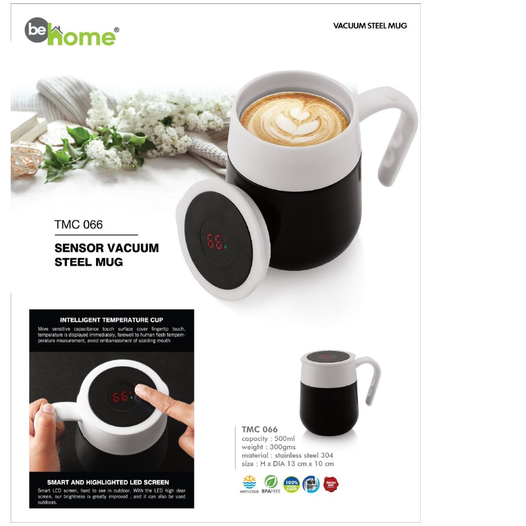 Sensor Vacuum Steel Mug